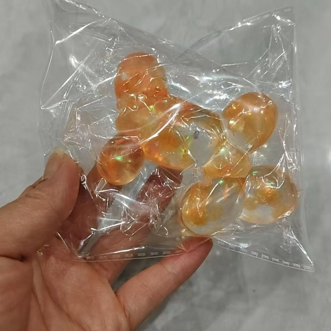 Glitter Balloon Dog Stress Relief Toy, Tpr Soft Gel, Slow Rebound, Perfect for Relaxation, Fun and Engaging Sensory Play