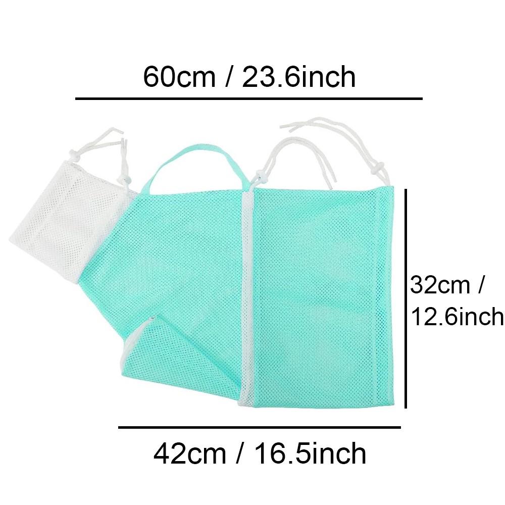 Adjustable Cat Bathing Bag, Anti-Bite & Anti-Scratch Shower Restraint, Breathable Mesh Grooming Bag for Bath, Nail Trimming & Injection