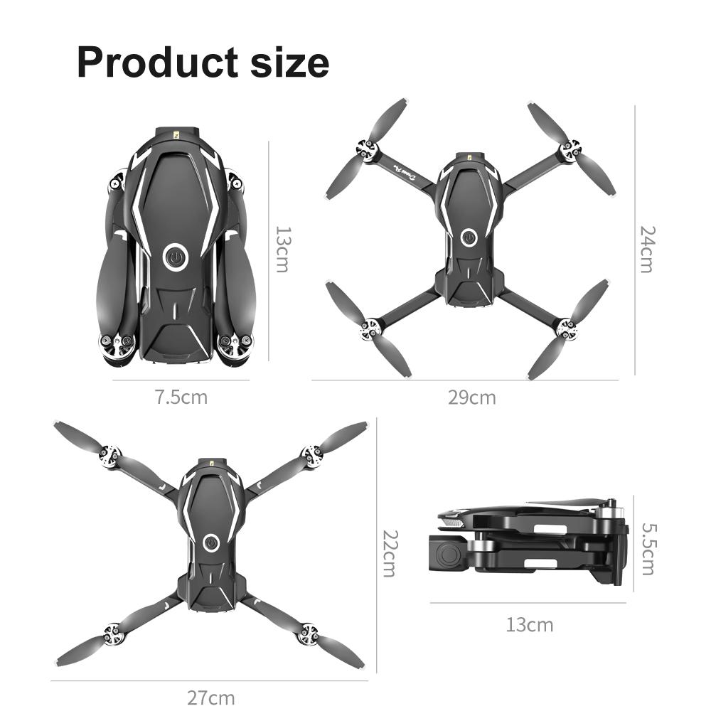 Flagship premium triple-camera drone, featuring four-directional obstacle avoidance, hovering capability, lighting control, and altitude hold. Supports multi-fold camera zoom. Professional-grade quadcopter.