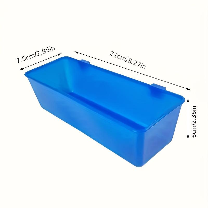 12pcs Durable Plastic Poultry Feeding Bowls, Hanging Food & Water Dispensers for Chickens, Ducks, Rabbits, Easy-Clean, Space-Saving Design