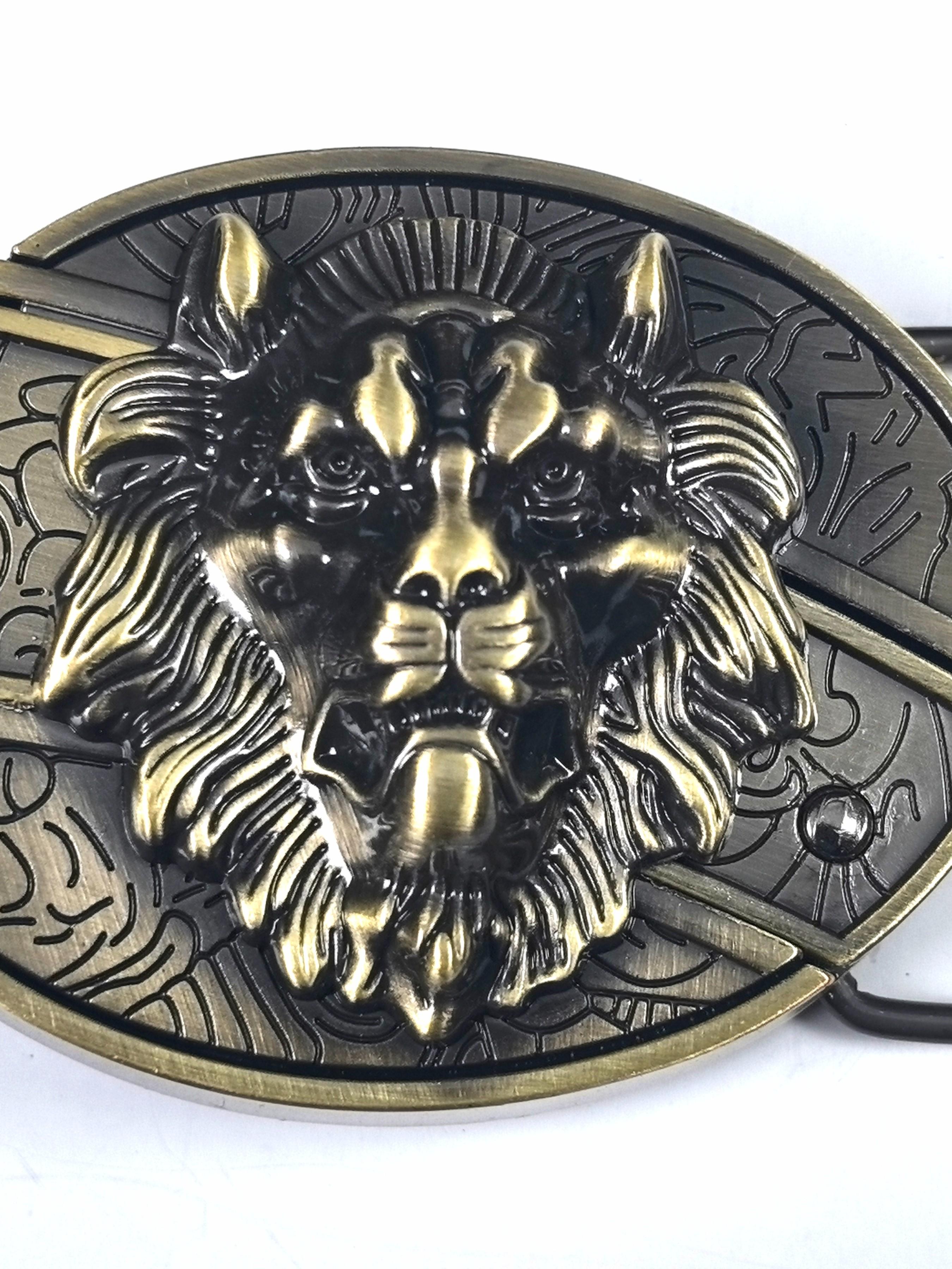 Unisex Animal Alloy Belt Buckle, Fashion Accessory for Jeans and Outdoor Clothing, Durable Design for Daily Use, Boho Style