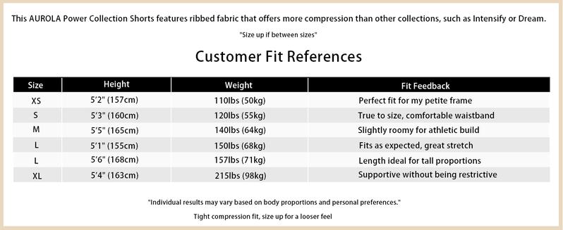 AUROLA Power Scrunch Butt Workout Shorts for Women Seamless Gym Shorts High Waist Tummy Control Yoga Biker Shorts