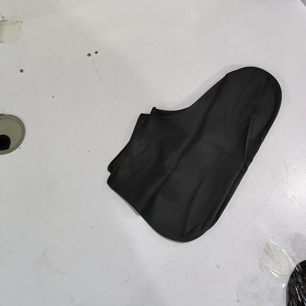 1 Pair High Elasticity Latex Rain Boot Overshoes, Waterproof Reusable Shoe Covers, Non-Slip Outdoor Rainy Day Footwear Protection