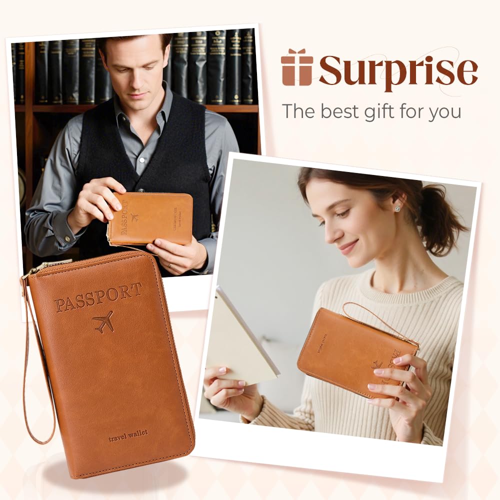 Simple Plain Passport Cases Back To School, Travel Wallet, Multi-functional Zipper Travel Card Holder, RFID Blocking Card Holder Simple Plain Passport Cases Back To School, Travel Wallet, Multi-functional Zipper Travel Card Holder, RFID Blocking Card Holder