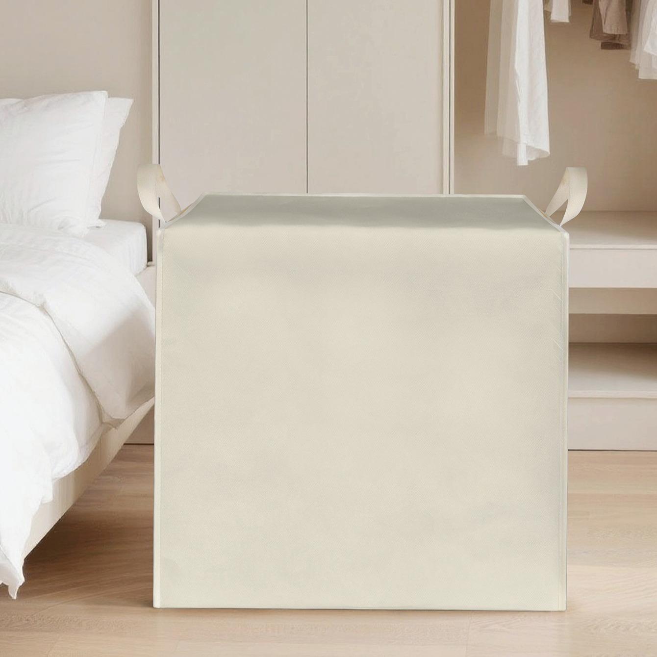 Large Capacity Foldable Storage Bag, Sparrow Pattern Print, Durable Non-Woven Fabric, Perfect Home Gift, Suitable for Blankets and Clothes