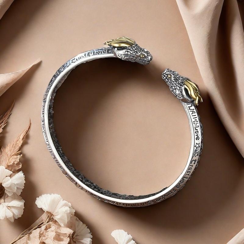 Solid Silver s925 Bangle Sterling silver bangle Men's open bangle can be freely adjusted size send boyfriend send dad birthday holiday gift Silver weight 31 g /1.0 oz