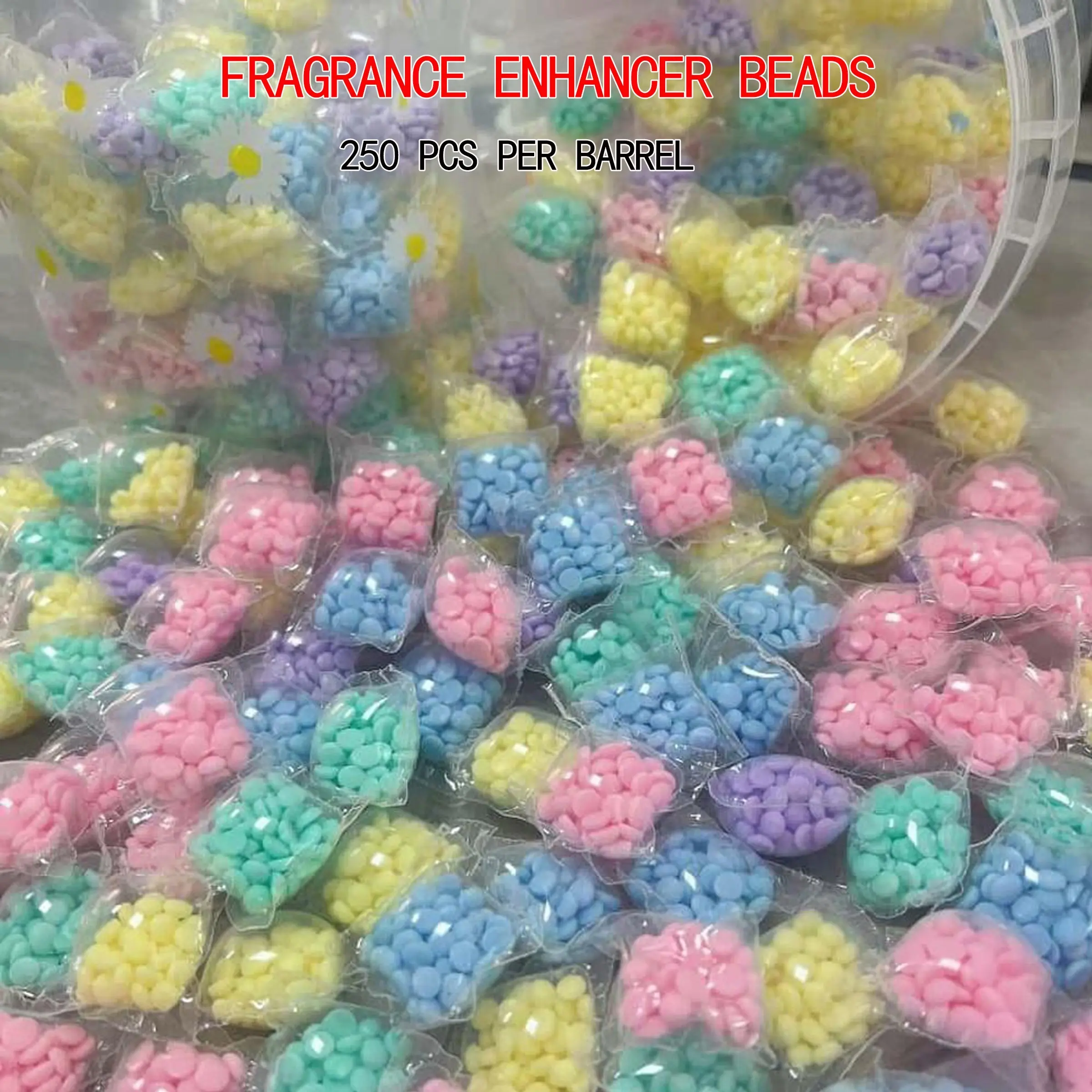 Laundry scent booster, ultra-fresh scent, 250 beads (approx. 820g), laundry scent booster beads, four mixed scents,, odor protection, laundry scent beads