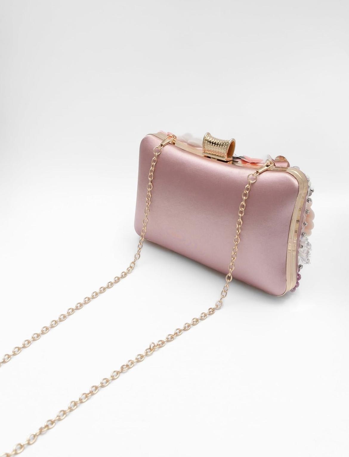 Handmade Beaded Embroidered Floral Clutch Bag, Woman Handbag,Elegant Evening Accessory, Christmas Eve Essentials,Christmas Gifts for Her,Luxury Party Purse, Women's New Year Gift, Valentine's Day Present，Graduation present.