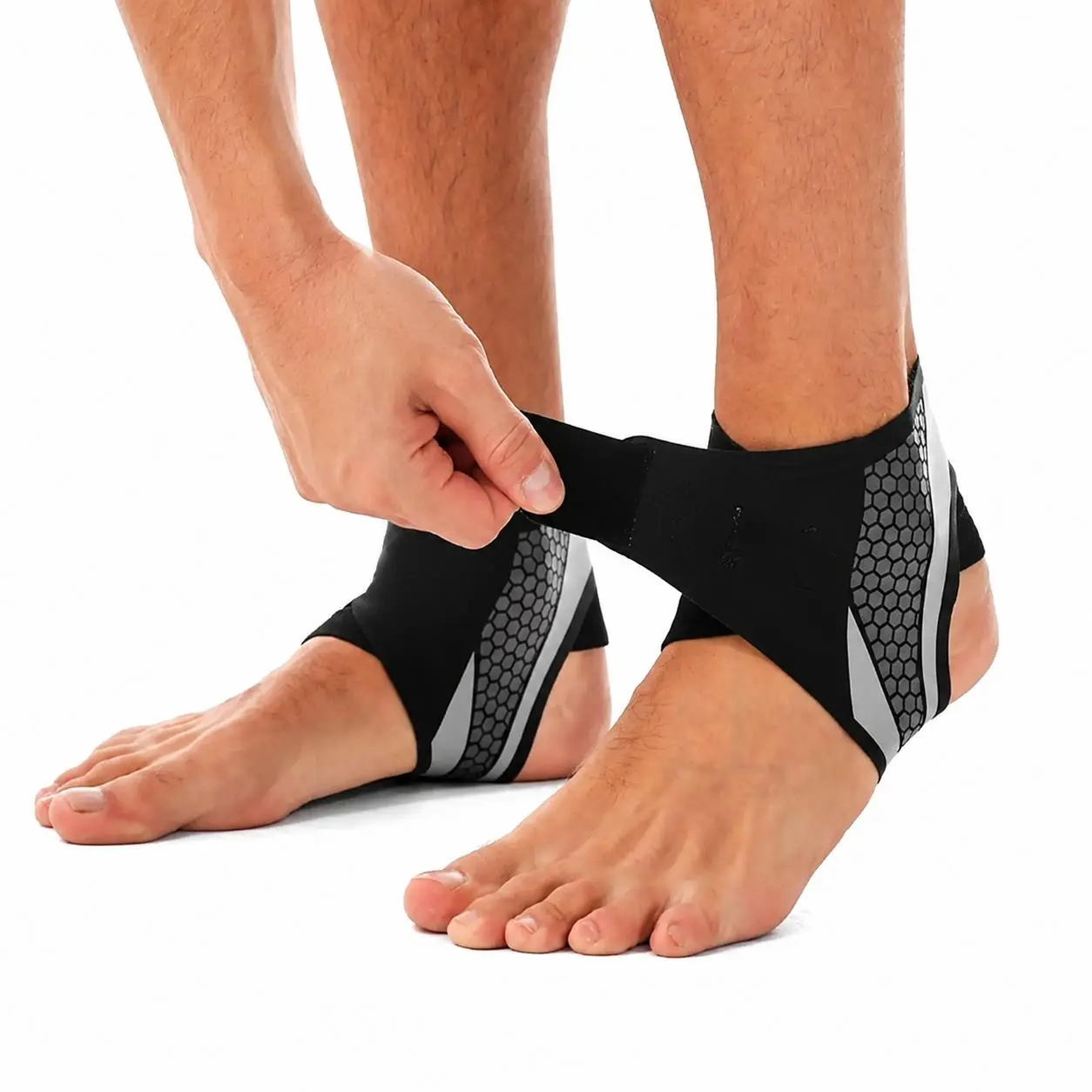Breathable Ankle Support Strap - Lightweight Ankle Wrap with Protective Compression for Active Lifestyles, Running, Fitness Training, Ankle Protective Compression