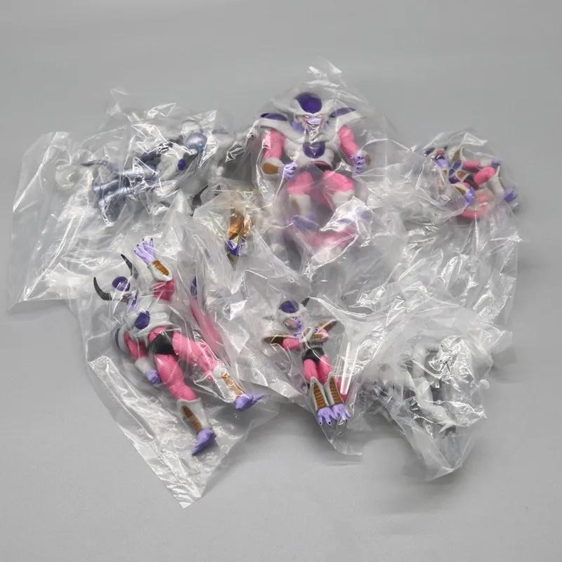 Hot 8pcs Dragon Ball Z Frieza Freezer  Anime Figures Figurine Pvc Statue Model Doll Collection Decoration toys
