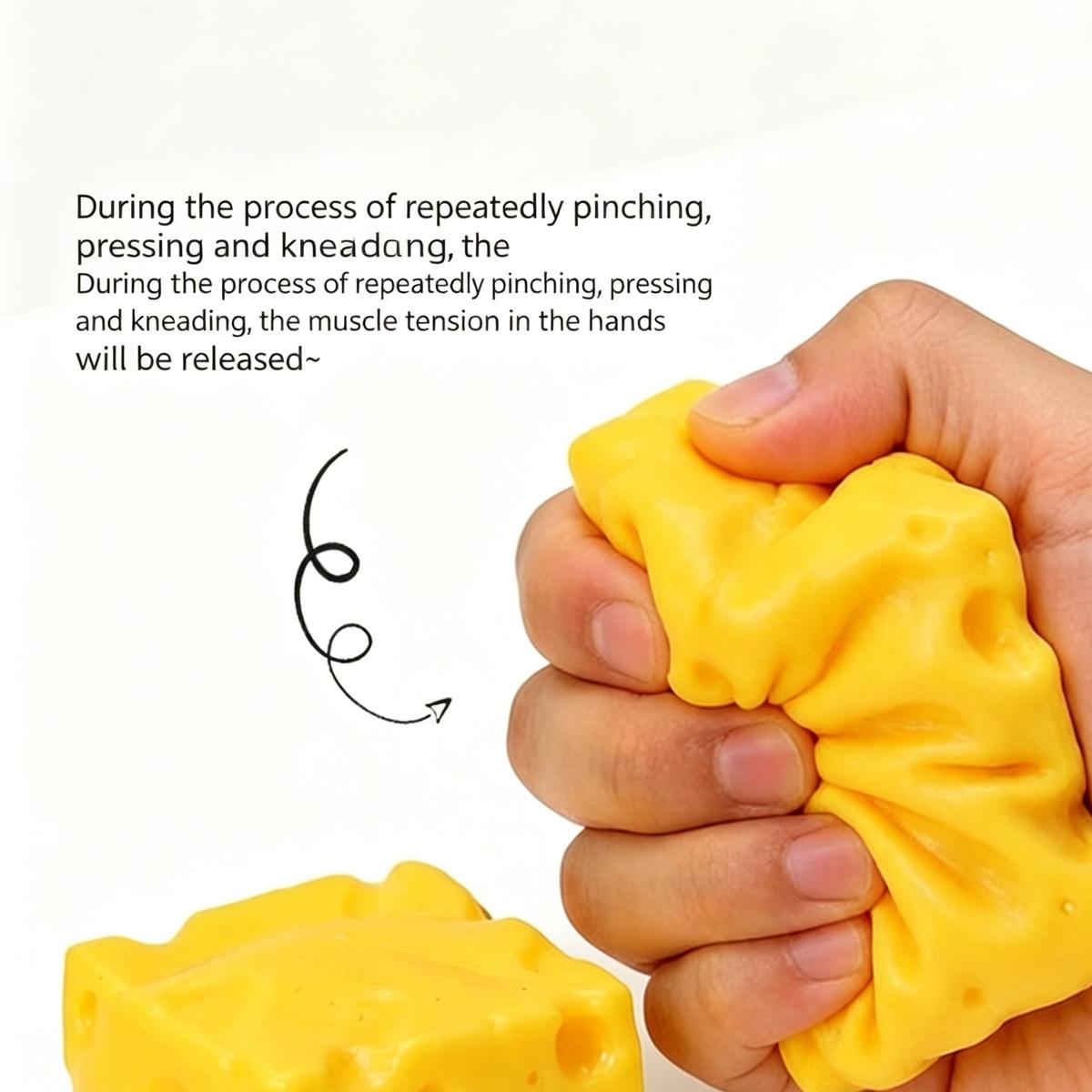 8pcs/set - Mysterious simulation fruit toast kneading box, blind box stress relief toy, sensory set, creative slow return kneading, prank friend party gift, with different styles, Squishy Fruit