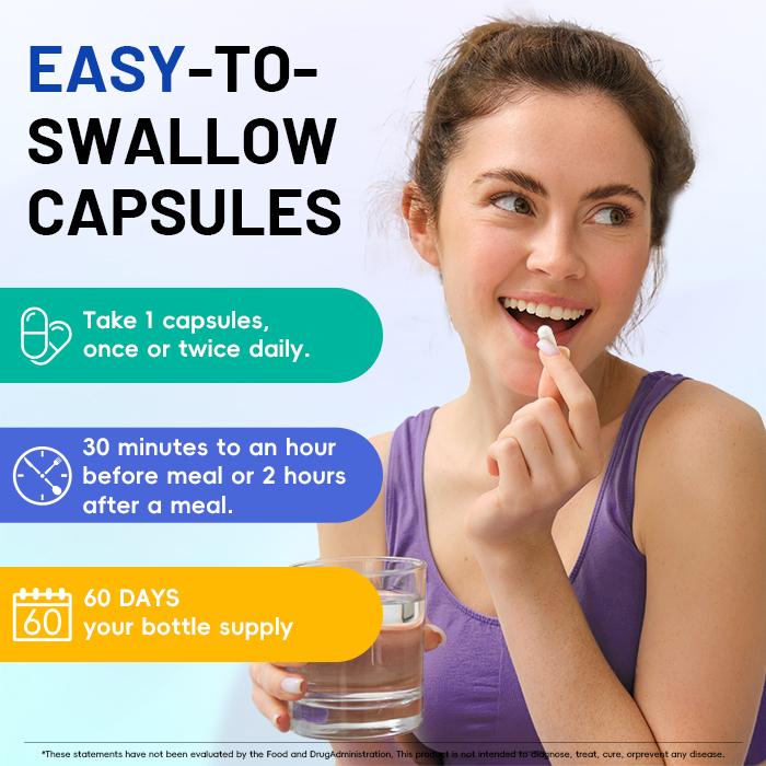 OnHeal Seaweed Capsules - 25-in-1 Blend with Vitamin C D3 Zinc Magnesium & Natural Herbs for Energy Immunity & Modern Living 120 Capsules