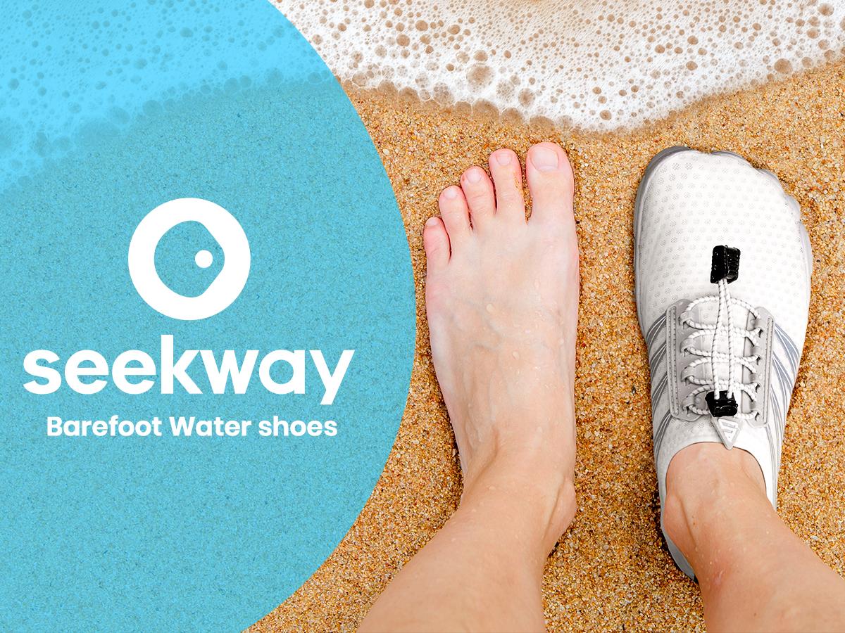 SEEKWAY Water Shoes for Women Adult Quick-Dry Aqua Sock Barefoot Men for Beach Swim River Pool Lake Hiking Kayaking Surfing SP001 Watershoes