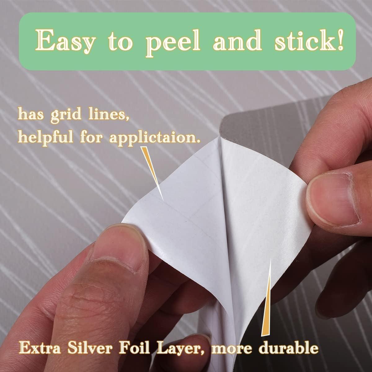 3D Grass Pattern Self-adhesive Wallpaper, Thickened 10m Wall Sticker, Wall Decorative Sticker for Home Living Room Bedroom