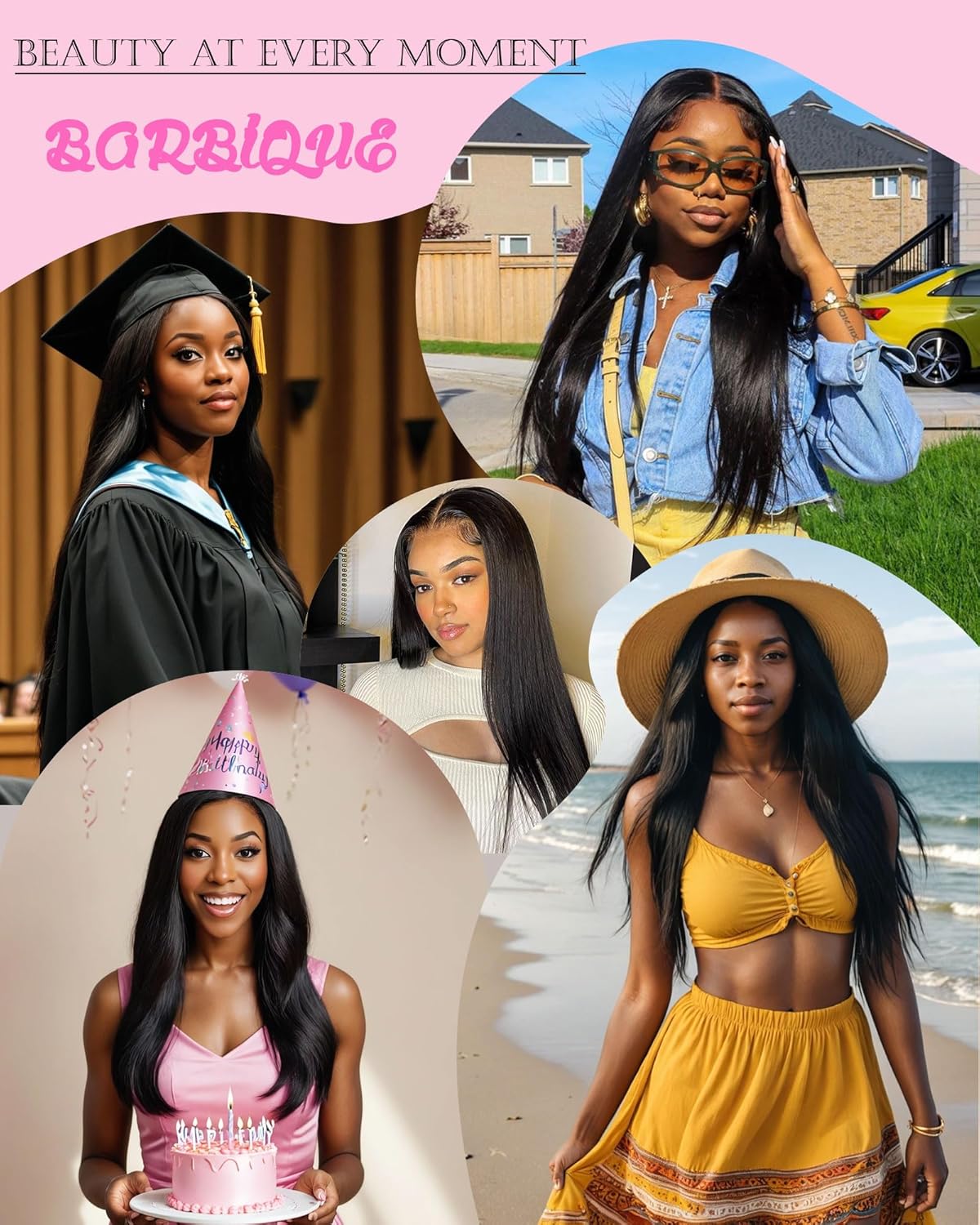 4x4 Wear And Go Glueless Wig Human Hair Straight Transparent Lace Front Wigs For Women Ready To Wear Long Straight Lace Closure Wigs Human Hair Pre Plucked Natural Hairline No Glue 180 Density Natural Color