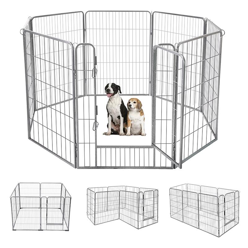 Aivituvin-AIR50 Medium Dog Exercise Pen | Outdoor&Indoor Portable Pet Puppy Playpen