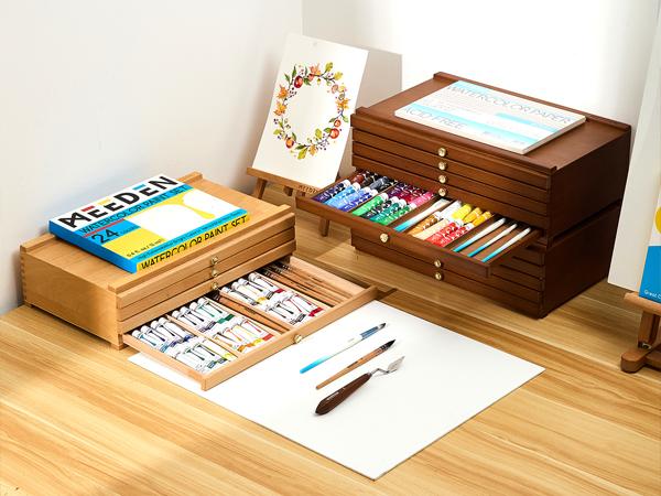 MEEDEN Watercolor Paint Set - 48/24/12 Colors x 12ml/0.4oz Watercolor Paints for Artist