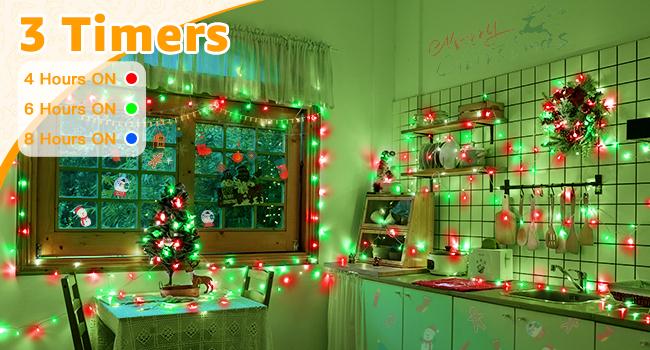 Ollny 262FT Fairy Lights, 800 LED Plug in Christmas Lights, 8 Modes Waterproof Outdoor String Lights with Remote for Wedding Birthday Party Indoor Room Decorations