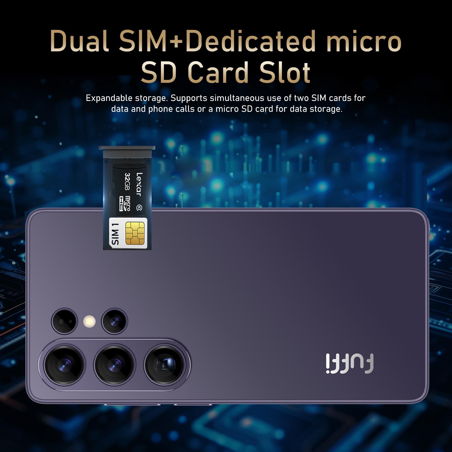 FUFFi-S26 Pro Android Phone, 5.5 Inch Display, 4+64GB ROM/32GB ROM, Dual Sim ,5+13mp Camera, 4G Network,2500mah Battery, Mini Max Smartphone, Android Mobile Phones