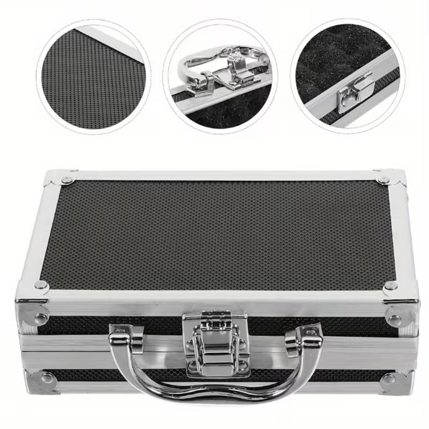 Portable Handheld Box, Multifunctional Cash Storage for Jewelry, Valuable Items, Money, Coins, Keys, Home Organizer, Office Desktop Holder, Jewelry Storage Unit