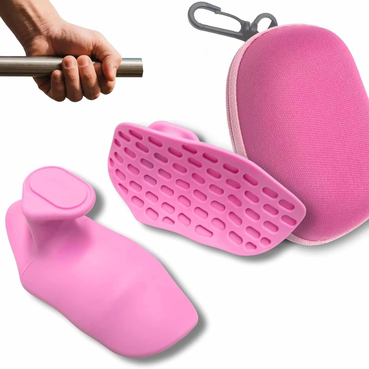 Anti-Slip Exercise Gloves, Ergonomic Rubber Hand Protection, Grip Band, Suitable for Weightlifting, Pull-Ups, Gym Training, Unisex