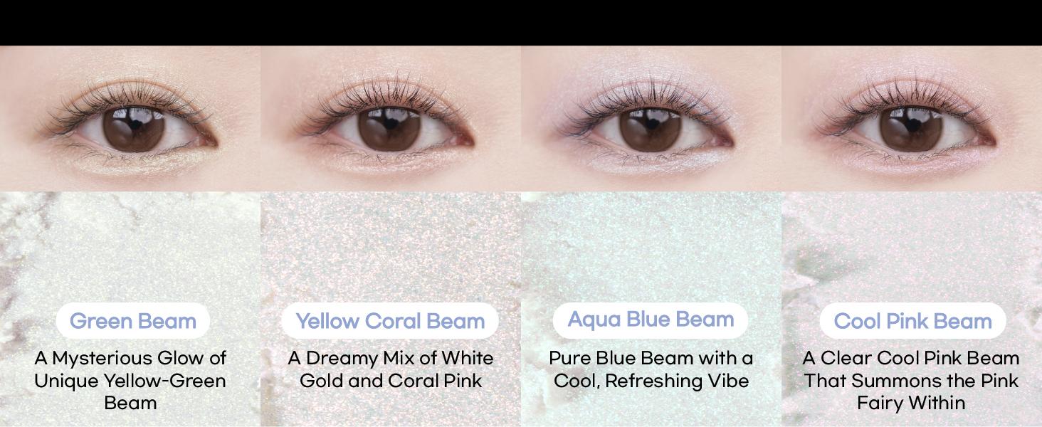 Colorgram Tintin Dory Eyeshadow Palette – versatile four-shade palette with smooth texture & lasting color