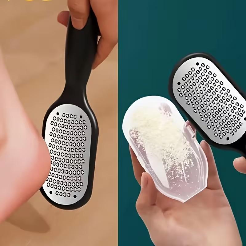 Professional Stainless Steel Foot Care Tools, Dry Cracked Callus Remover, Metal Heel Scraper, 1/2/3 Pieces, Skin Care Essentials