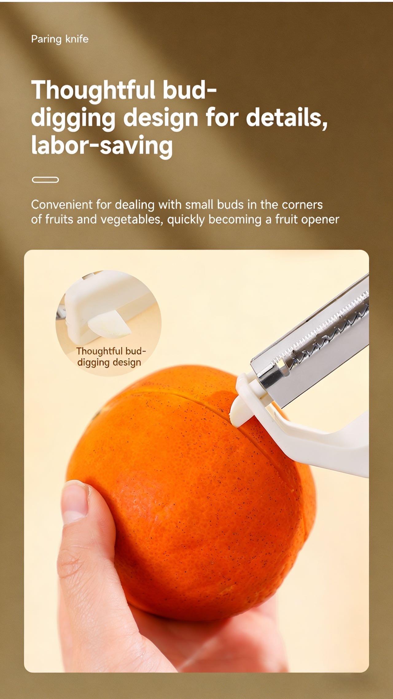 2 in 1 Vegetable Peeler, Multifunctional Peeler & Grater, Kitchen Fruit Peeling Shredding Tool, Essential Cooking Utensil