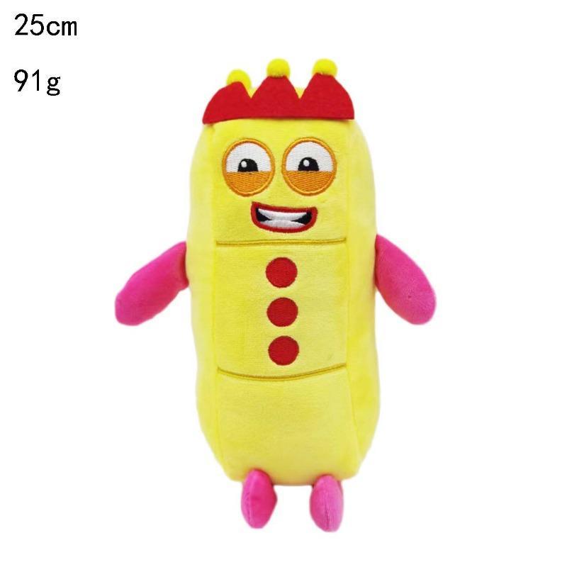 Doll Numberblocks digital building block plush toy early childhood doll cute