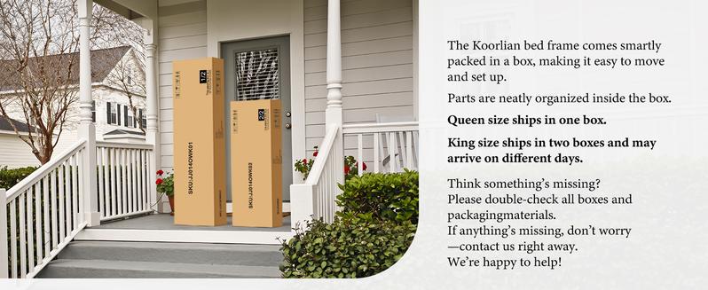 Queen King Size Chenille Upholstered Bed Frame, Sleigh Platform Bed Frames with 51" Tall Wingback Headboard & 27" Scroll Footboard, Button Tufted/No Box Spring Required/Wood Slats Support/Cream