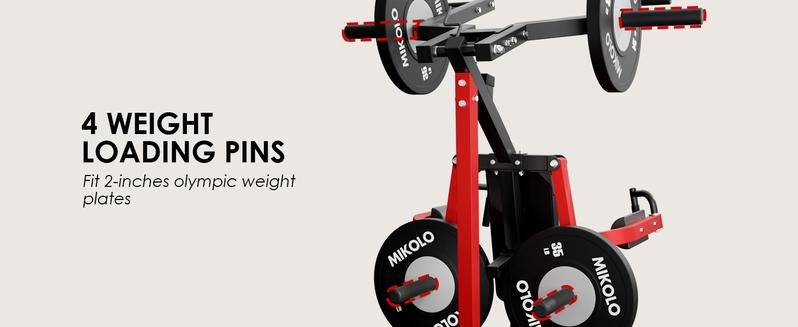 MIKOLO Deltoid and Shoulder Press Machine with Adjustable Seat & Backrest 800-Pound Capacity Upper Body Workout Equipment for Home Strength Training MIKOLO Deltoid and Shoulder Press Machine with Adjustable Seat & Backrest 800-Pound Capacity Upper Body Workout Equipment for Home Strength Training