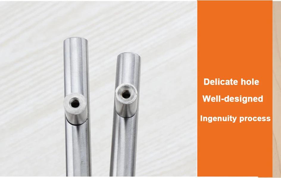 8/16PCS Silver Furniture Handles, Wardrobe Door Handles, Stainless Steel Drawer Handles, T-Bar Strip Kitchen Cabinet Closet Knobs