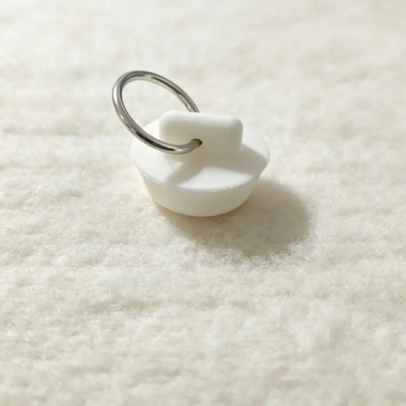 White rubber washbasin, bathtub plug, sink plug, drain pipe plug, sink plug, clogged water plug