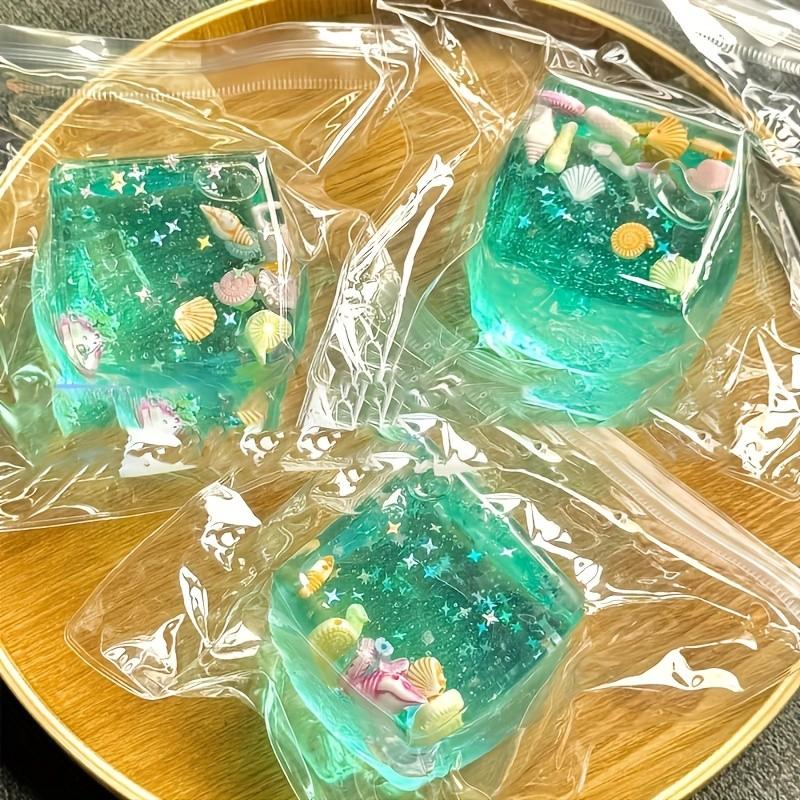 New - Realistic Squeezeable 3D Cartoon Character Figurine with Cube, Endless Crunching Sensation, Durable for & s, Fidget Gift for Christmas, Birthdays, Parties (Multicolor)