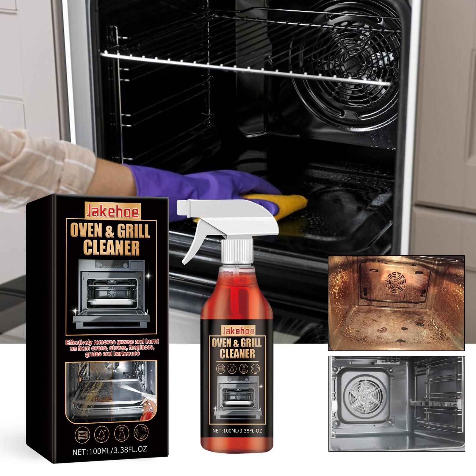 Oven & Grill Cleaner, Oven Rack Specific Stain Remover Odor Eliminator Grease Remover, Effective Kitchen Cleaning Solution