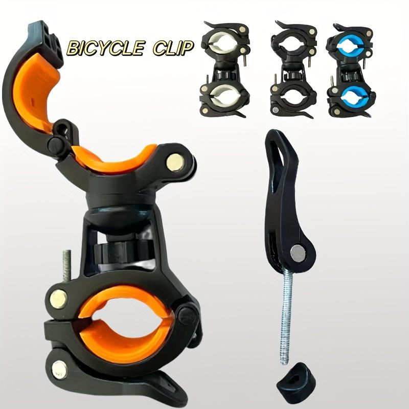 Bicycle Light Bracket, Flashlight Bracket For Night Riding, Front Light Fixed Bracket, Quick Release Fixed Rotating Clamp, Light Holder