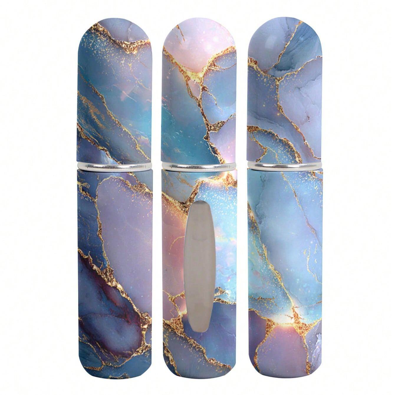 Mini Refillable Perfume Atomizer Bottles, Portable Lightweight Travel-Friendly Design, Convenient Refill Pump Case for On-The-Go Use