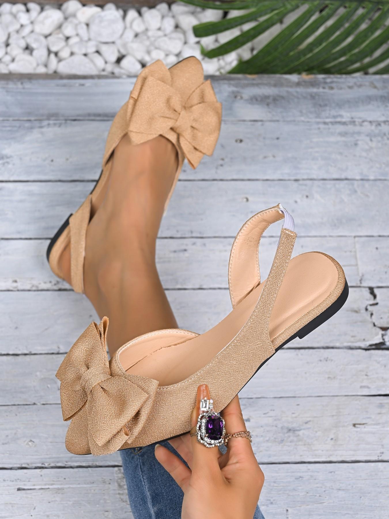 Women's Spring Autumn Solid Color Flat Shoes, Summer Elegant Lightweight Comfortable Canvas Shoes, Casual Commuter Shoes for All Seasons