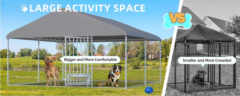 Transparent Pet Playpen, 8/12/16-Panel Pet fence with Door,  Indoor Dog Pen, 41*41*24/61*61*24, Foldable, White