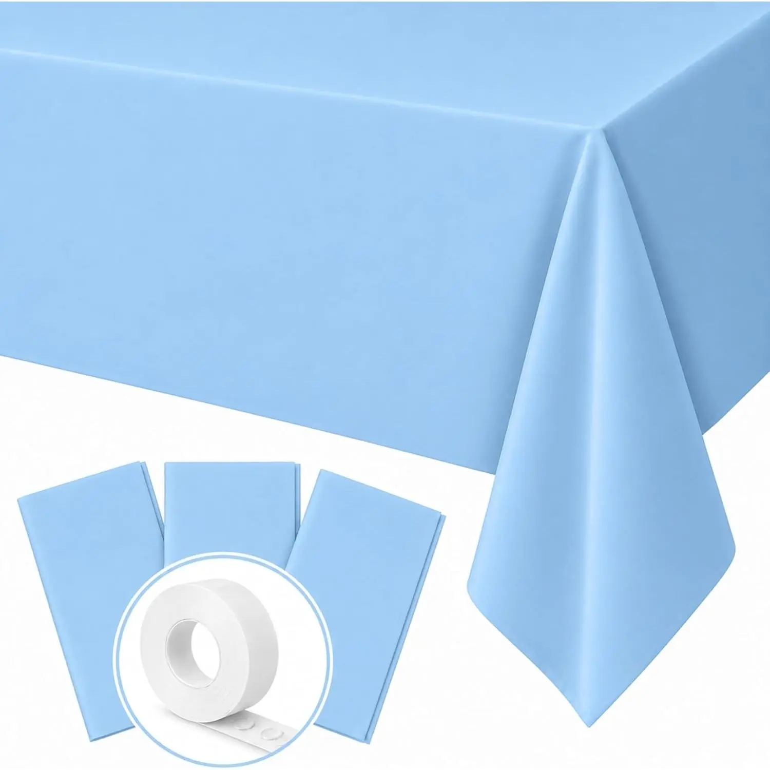 Light Blue (Pack of 3)