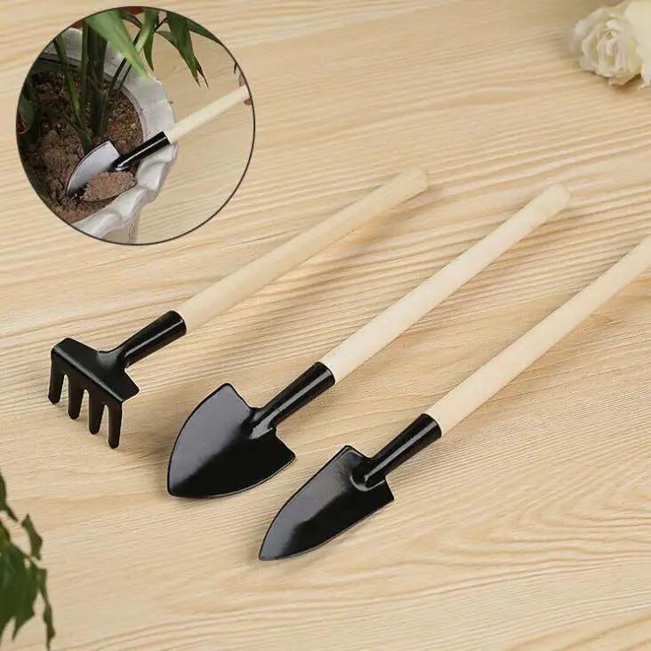 Mini Gardening Tools Set, 3-Piece Succulent Gardening Tool Set,  Stainless Steel Mini Shovel, for Succulents, Plants, Outdoor.