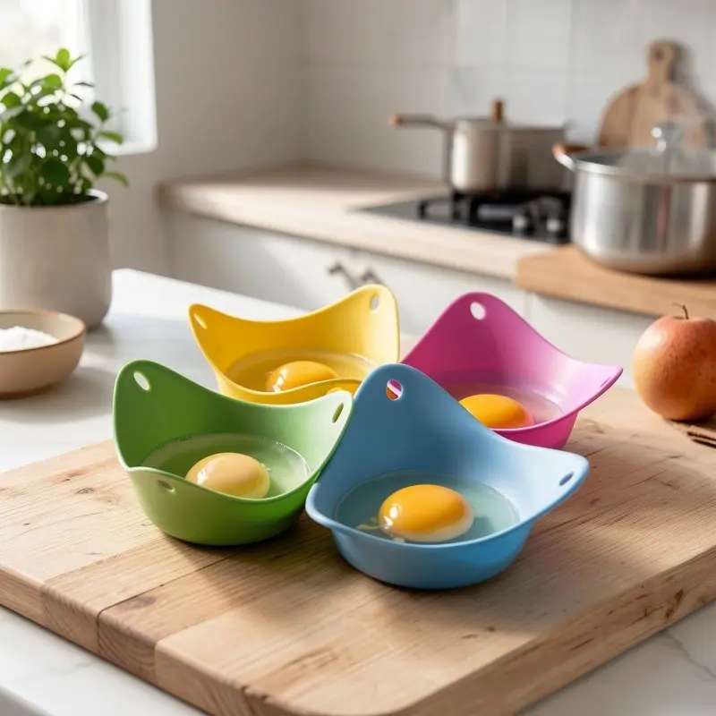 Non-Stick Egg Mold, Perfect for Steaming, Boiling, and Baking, Ideal for Home Kitchen and Restaurant, Essential Kitchen Tool and Accessory