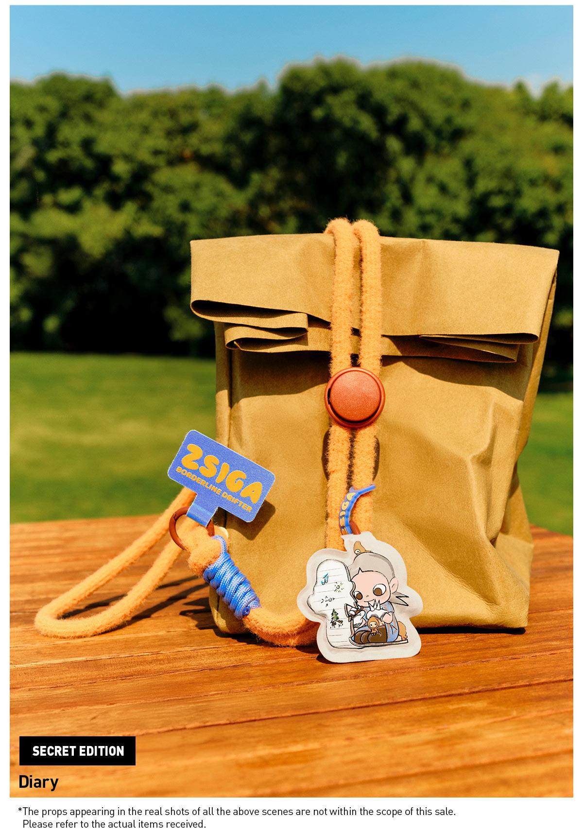 POP MART Zsiga Borderline Drifter Series-Phone Charm Blind Box