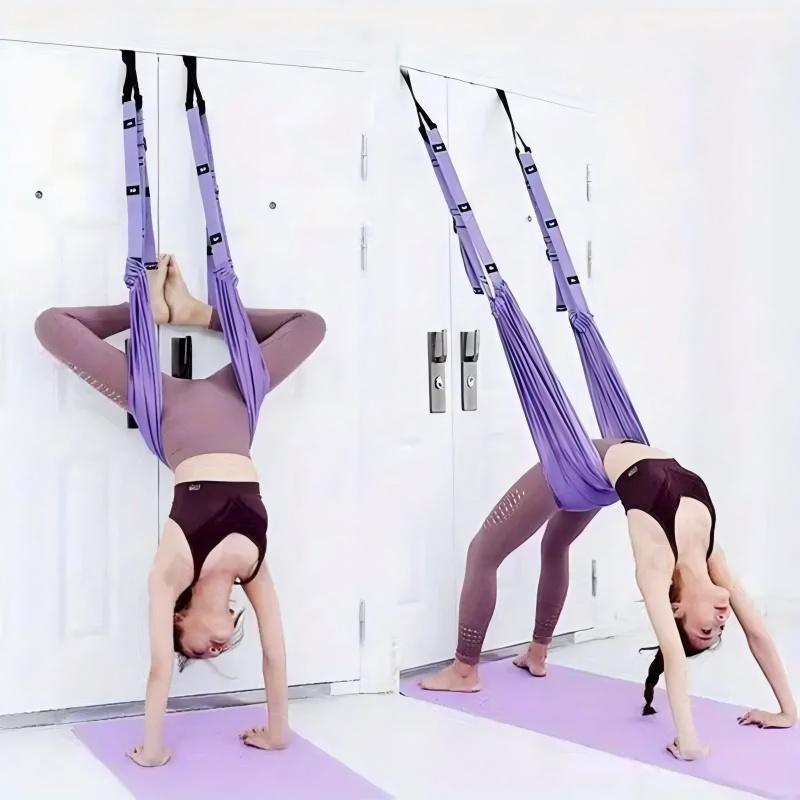Adjustable Aerial Yoga Swing, 1 Count Yoga Strap, Fitness Band, Home Gym Equipment, Yoga & Pilates, Unisex Workout Gear