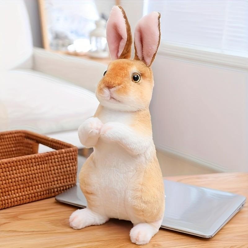 Cute Rabbit Plush Toy, Colors, Soft Stuffed Animal, Perfect Birthday Gift & Easter Decoration