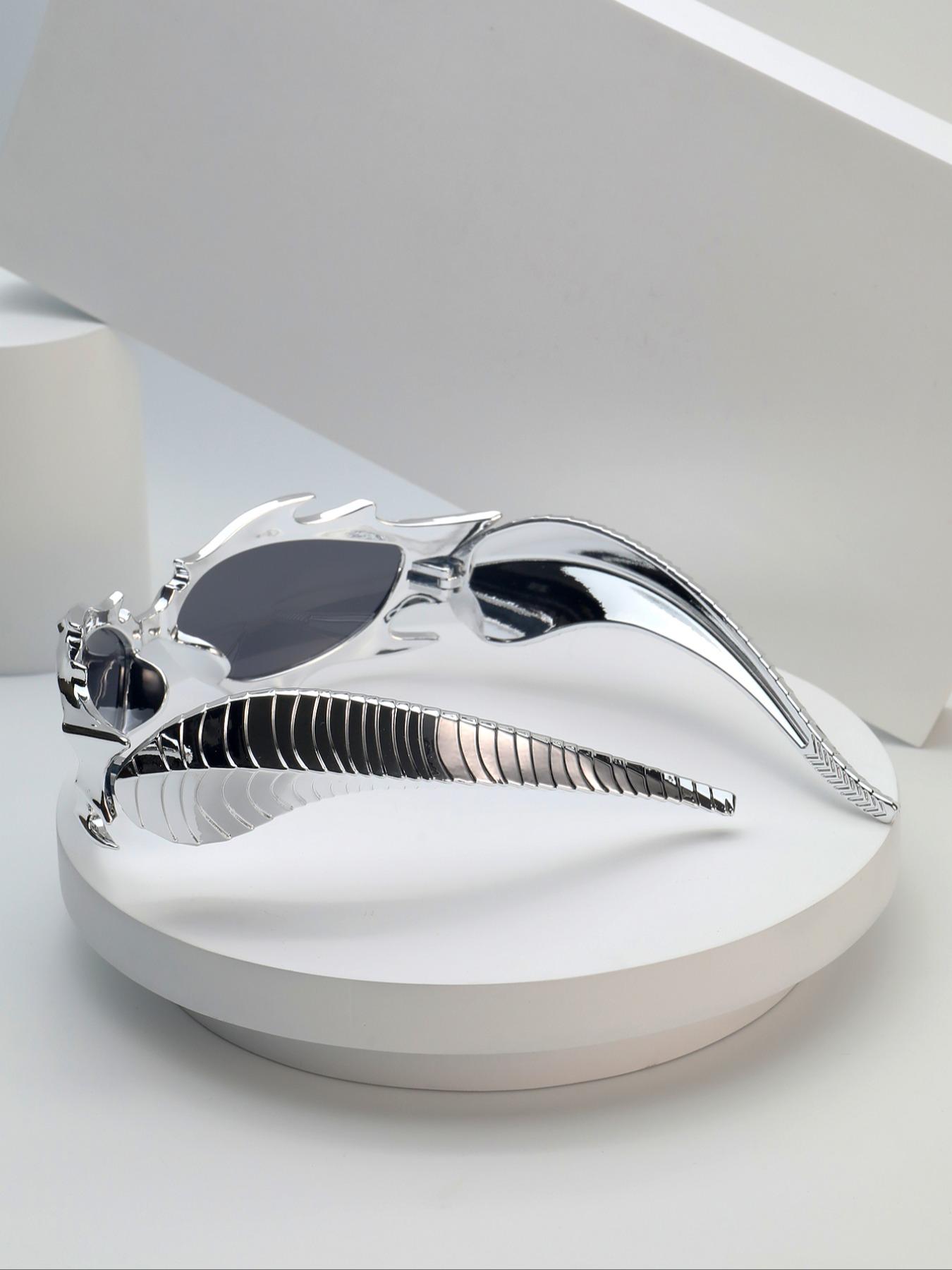 Trendsetting Decorative Glasses, Oversized Geometric Frame, Eyecare Fashion Accessory, Sporty Style, All-Season Wear, Sunglasses Frames