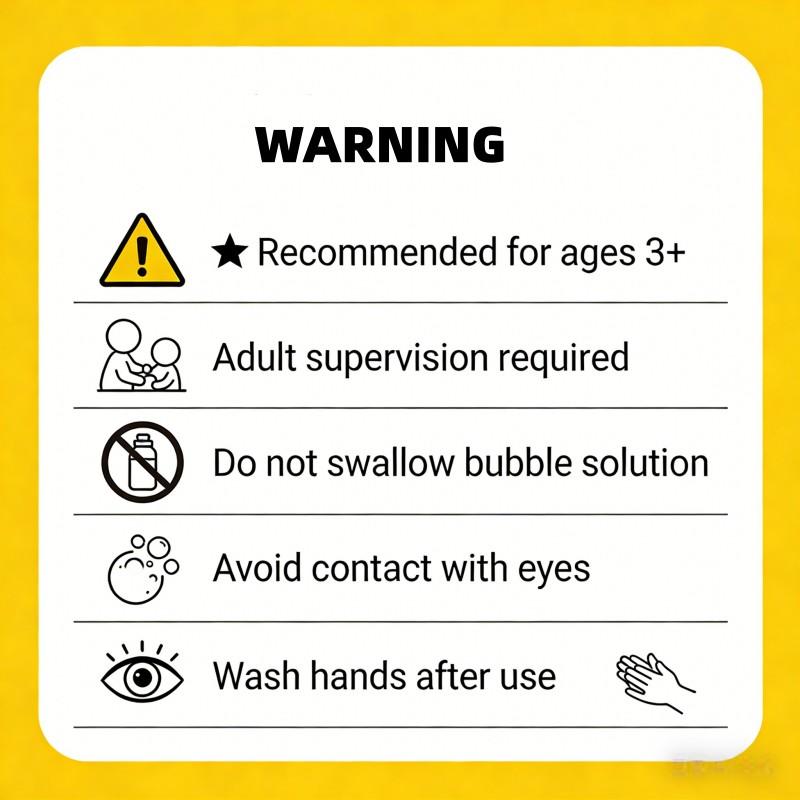 Handheld Automatic Bubble Machine, Quick Bubbles No Leaks, Outdoor Toy Birthday Gift, Requires 4x 1.5v Aa Batteries