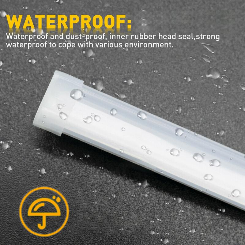 2pcs RGB 60CM LED DRL Light Car Headlight Strip Light Turn Signal Remote Control