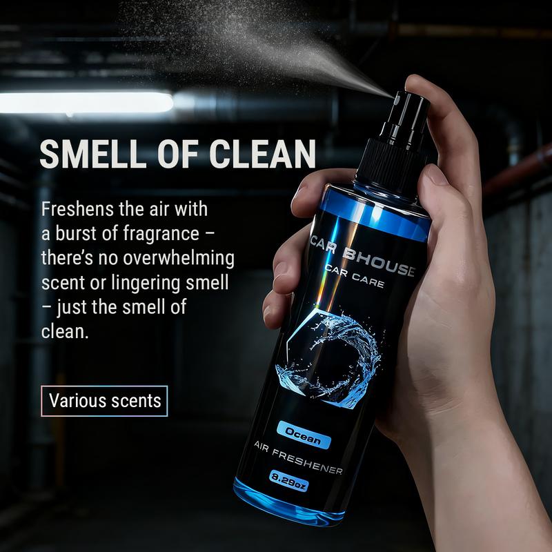 Portable High-End Air Freshener Spray, Home Car Clothing Bathroom Scented Oil, 8.29oz Large Capacity, Long-Lasting Fragrance