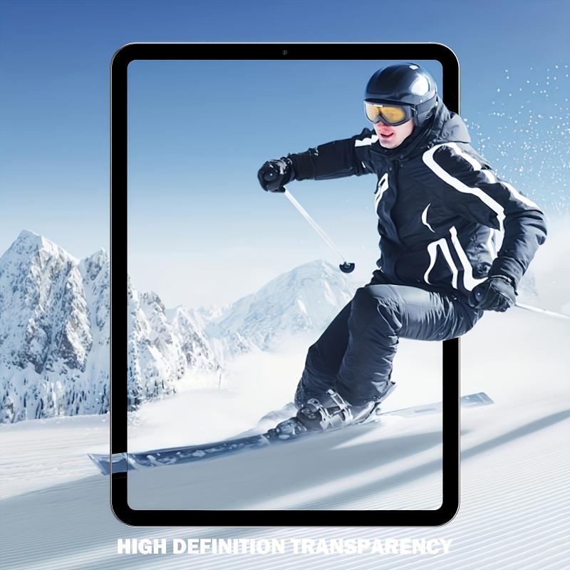 2-piece set suitable for iPad Mini 1/2/3 screen protectors, made of tempered glass material, 9H hardness, scratch resistant and drop resistant, suitable for 7.9-inch displays, device safety, seamless fit, scratch resistant shield